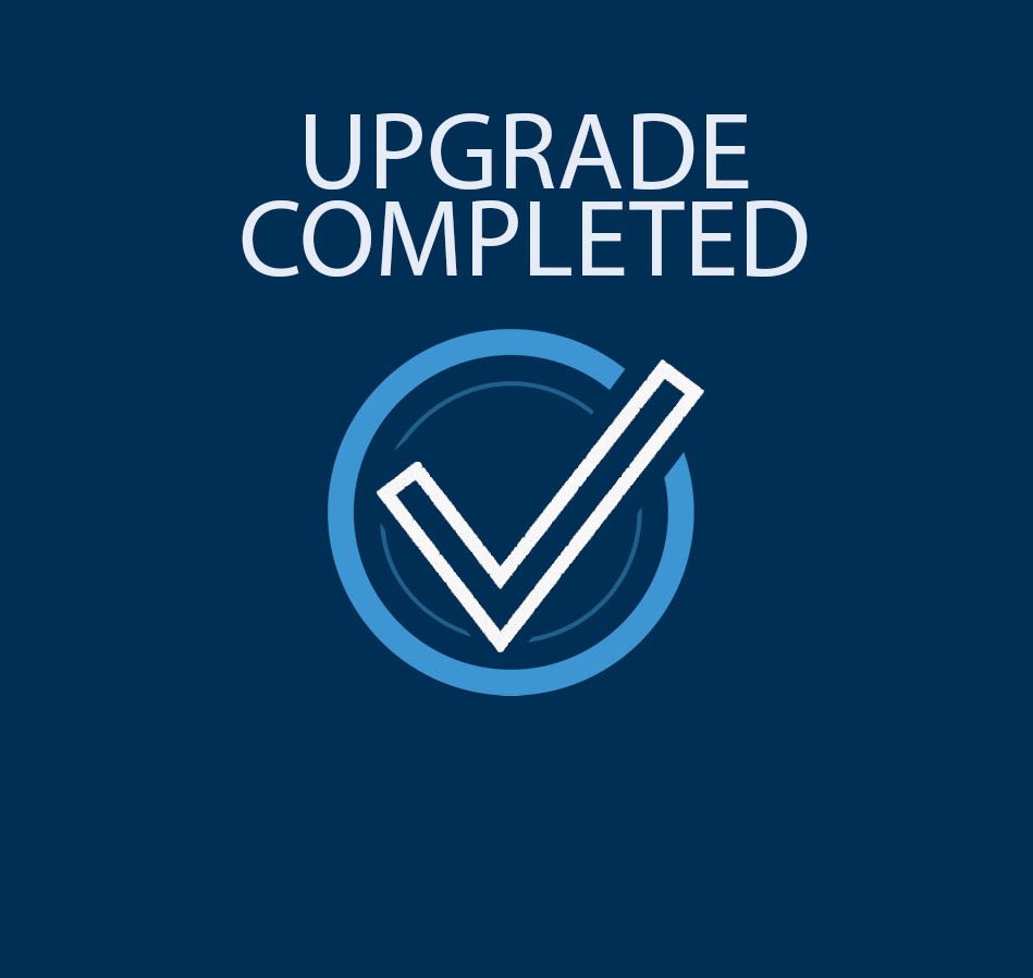 Another upgrade complete. A big thanks to the team, @BlackpoolHospED colleagues and patients for your support. 💻✔️