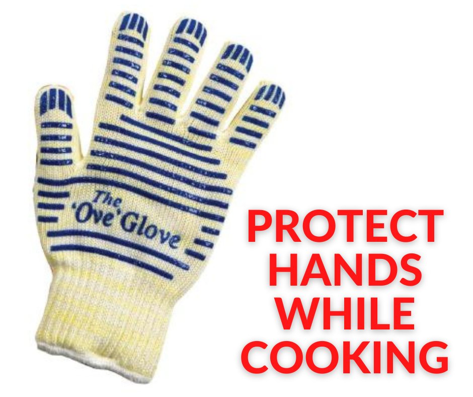 BuyOvenGlove's tweet image. 🧤 The Ove Glove's heat resistance makes it a kitchen superstar. #CookingGenius #SafetyGear