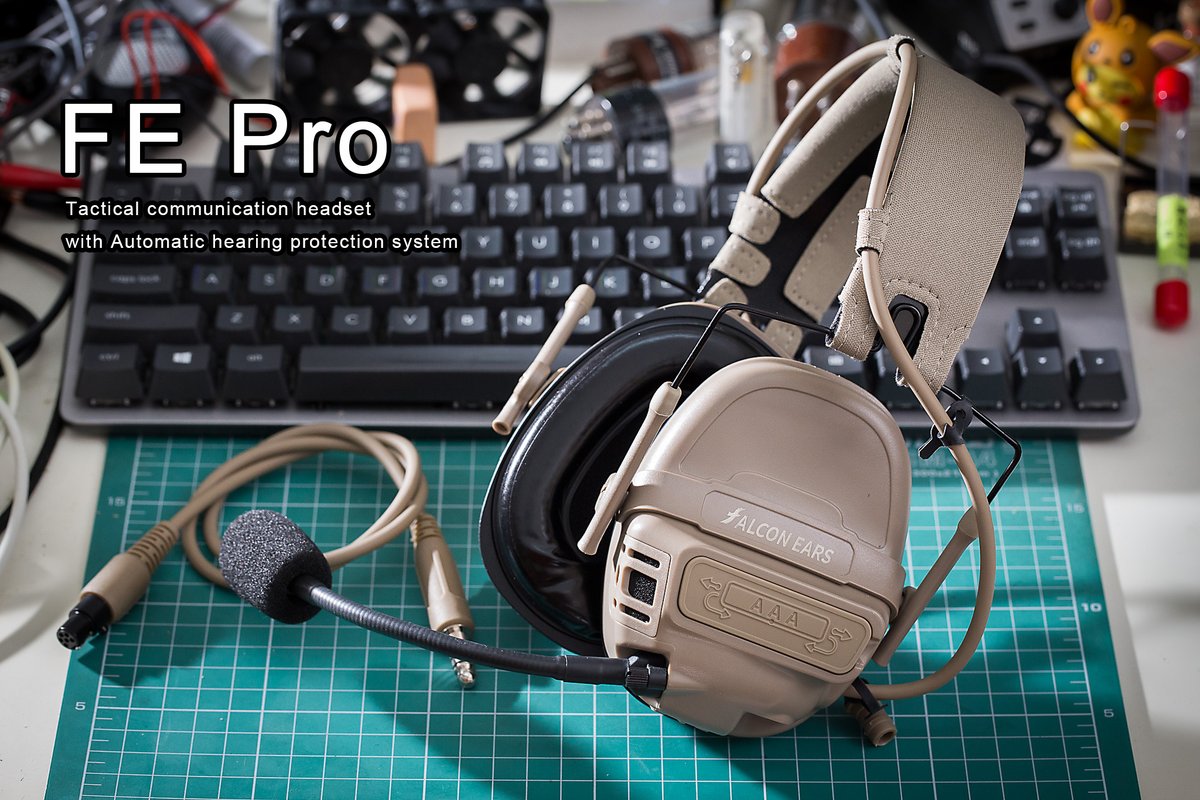 bd7pa's tweet photo. #FCS New product release #FEpro &amp; #V20ptt #militaryradio #tactical #tacticalheadset #headset #ptt #pttcontrol #ham #hamradio https://t.co/Pf565Eoamy