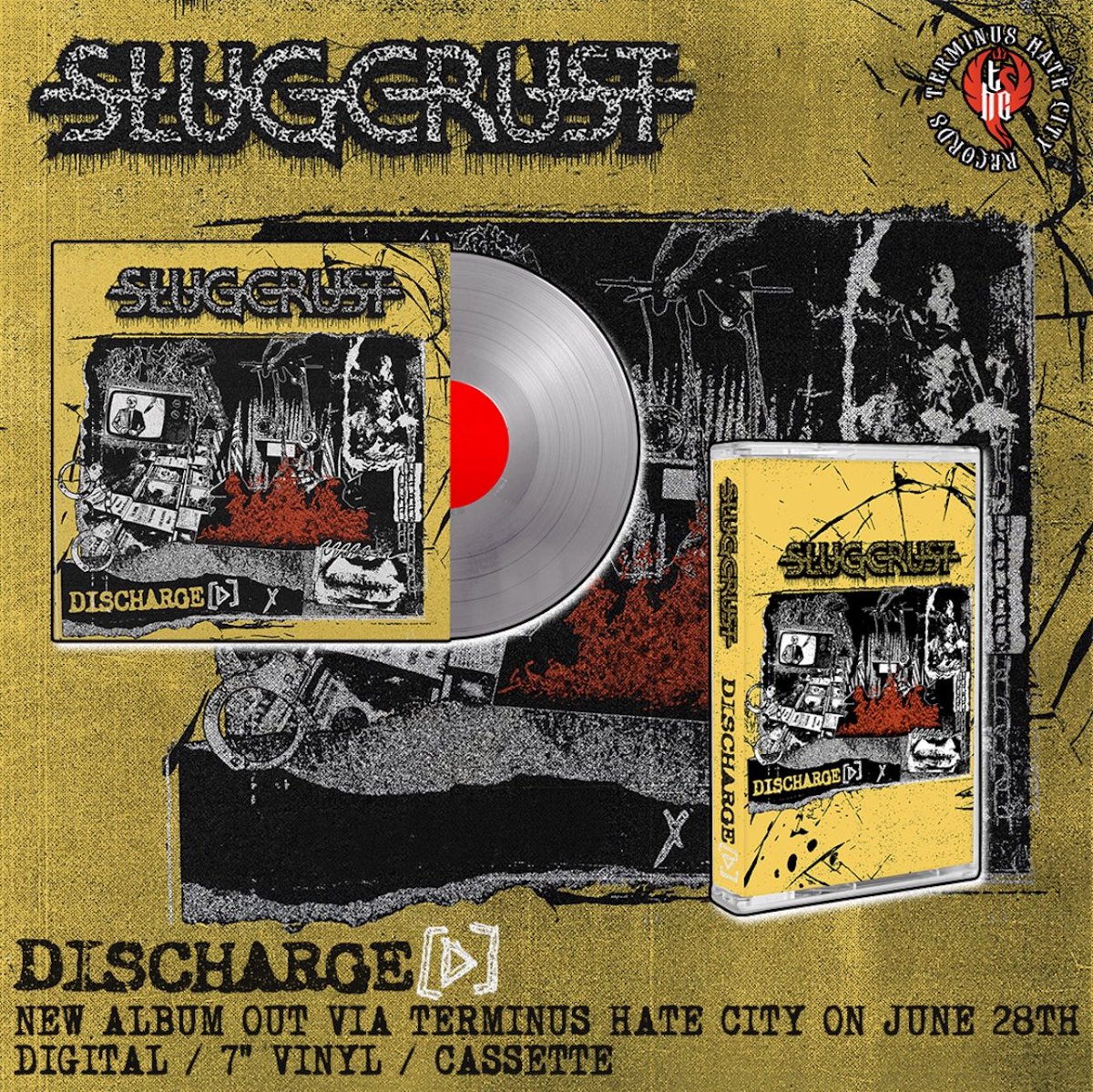 “Discharge(d)” drops 6/28/24, via Terminus Hate City

Presave: distrokid.com/hyperfollow/sl…