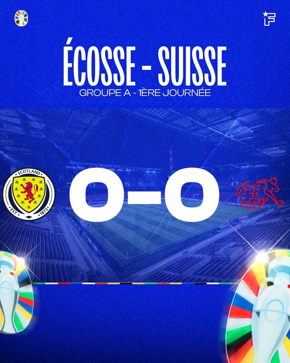 kheuchperfect's tweet photo. RT @footmercato: 1' ⏱️ C'est à Cologne ! 

#SCOSUI #EURO2024 https://t.co/bXIWa7kaEA