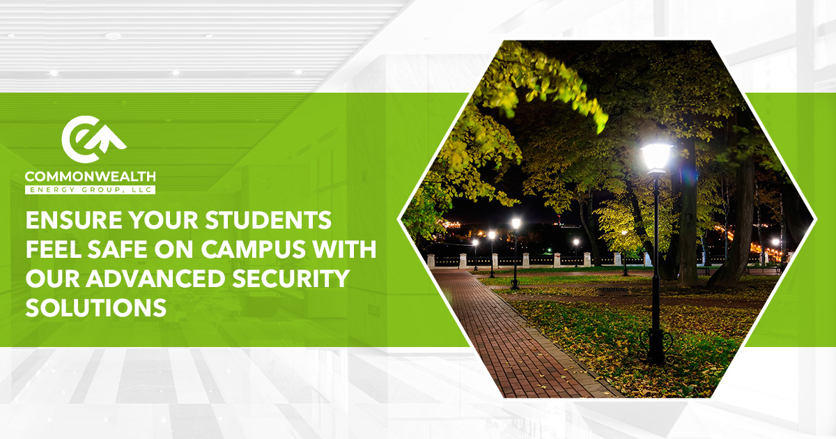 cwenergy's tweet photo. As students return to campus this fall, ensure their safety with our advanced security solutions. From access control systems to campus-wide LED lighting, we’ve got you covered. Turn to Commonwealth Energy Group to help make this semester the safest yet. https://t.co/n3lmhIXNi2 https://t.co/Awiw2ldyal