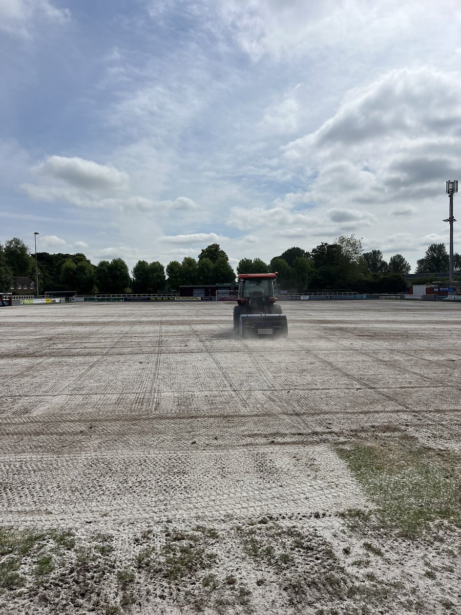 Jordans (@ianajordan) on Twitter photo On the road this week <a href="/TauntonTownFC/">Taunton Town FC</a> completing renovations, koro off and cultivate a layer of thatch out. 80t of sand, seed & fertilised. <a href="/CampeyTurfCare/">Campey™ Turf Care Systems</a> <a href="/Proffittglenn/">Jamie Glenn Proffitt</a> <a href="/benwhite2012/">ben white</a> <a href="/Benjaytaylor/">Ben Taylor</a> On the road this week <a href="/TauntonTownFC/">Taunton Town FC</a> completing renovations, koro off and cultivate a layer of thatch out. 80t of sand, seed & fertilised. <a href="/CampeyTurfCare/">Campey™ Turf Care Systems</a> <a href="/Proffittglenn/">Jamie Glenn Proffitt</a> <a href="/benwhite2012/">ben white</a> <a href="/Benjaytaylor/">Ben Taylor</a>