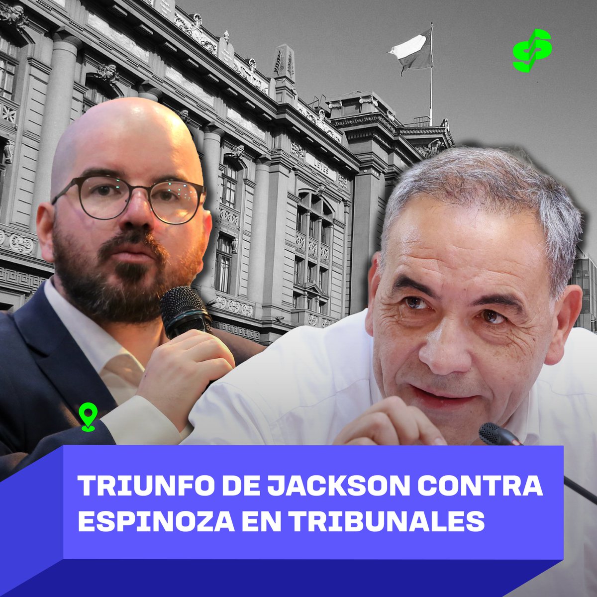 🟢Esta tarde, en la Cuarta Sala de la Corte de Apelaciones de Valparaíso, el exministro Giorgio Jackson (RD) y el senador socialista Fidel Espinoza celebraron un avenimiento, es decir, un acuerdo entre demandante y demandado para evitar llegar hasta el fin de un juicio civil.