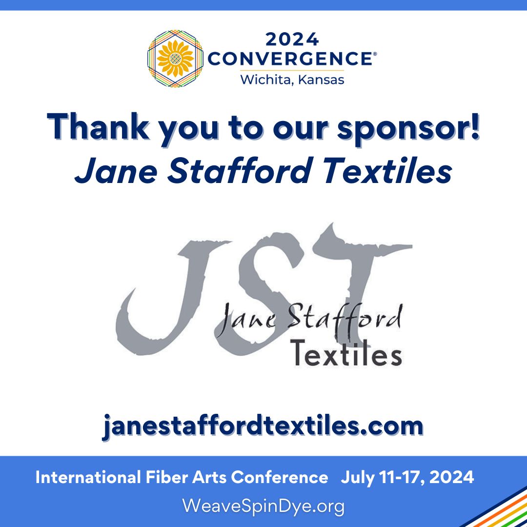 weavespindye's tweet photo. Many thanks to Jane Stafford Textiles, the sponsor of the Convergence® 2024 Kitchen Towel Exchange! This is an exciting event that will bring together weaving enthusiasts to bulk up their handwoven towel stash. Learn more at https://t.co/Aa3EMba0zK https://t.co/RJ8VZ1J3Oh