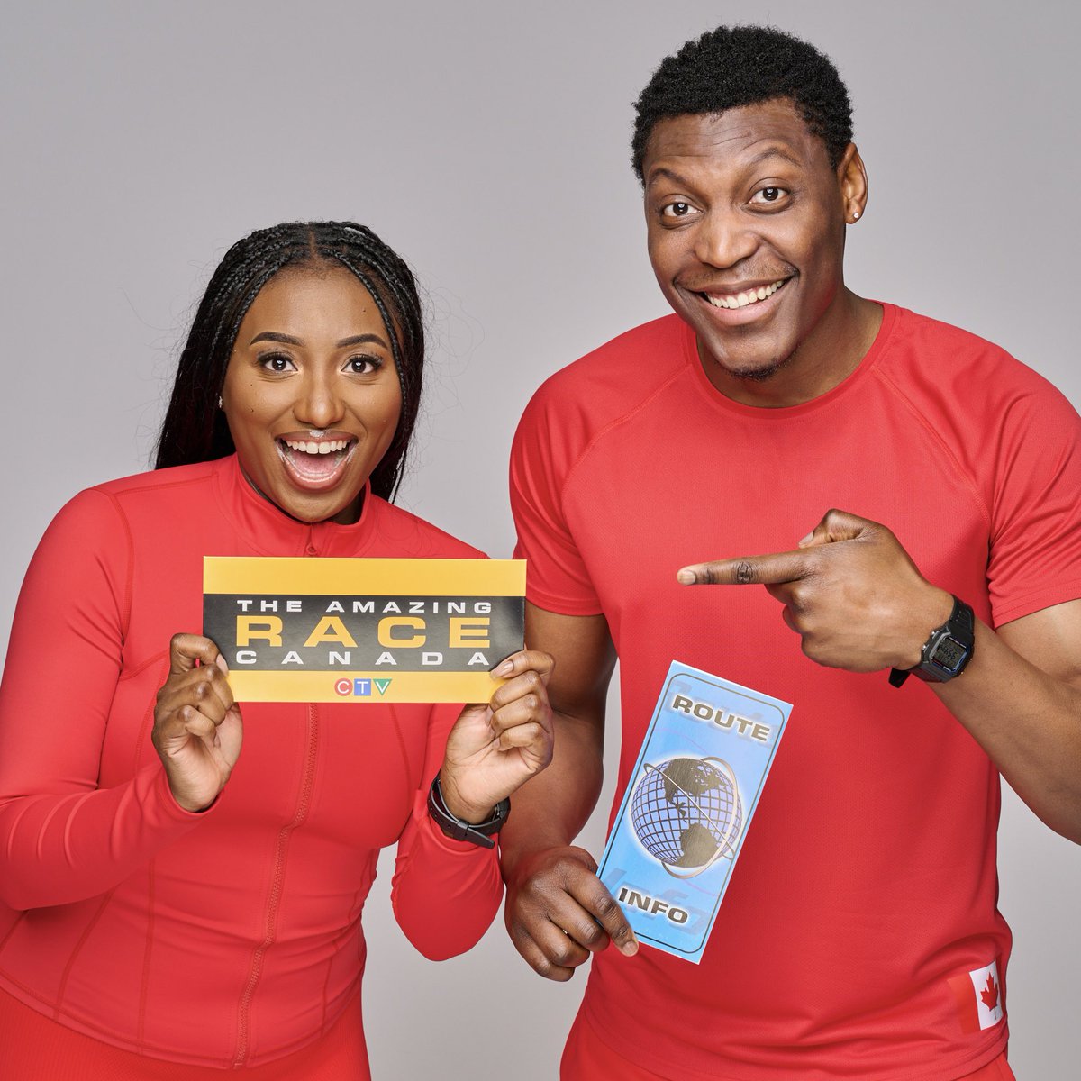 We’re coming to your screens for Canada’s favorite summertime adventure! 🎉

Catch us on the 10th season of <a href="/AmazingRaceCDA/">The Amazing Race Canada</a> from July 2 on <a href="/CTV/">CTV</a> 😉