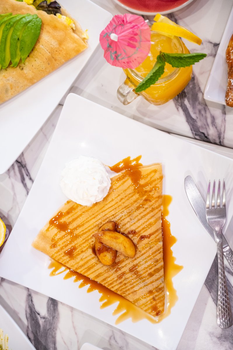 KaffeinatedTX's tweet photo. A crepe for every craving 👑 

📸 Blazing Chicken Crepe
📸 Apple Cinnamon Crepe
📸 Avocado Crepe https://t.co/BBaD8uqbgt