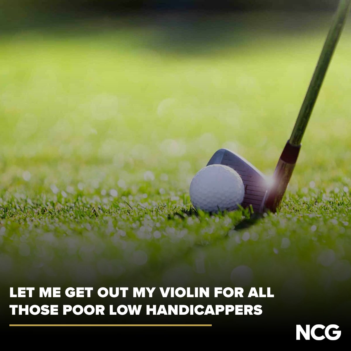 Get ready, the <a href="/AngryClubGolfer/">The Angry Club Golfer</a> has returned. And he’s got the hump with low handicappers 👀 🎻

🔗 ow.ly/FKs250SlrcT