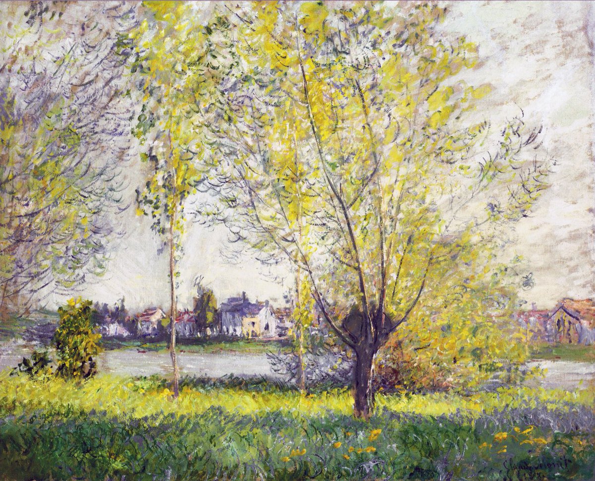 allontanarsio's tweet photo. Claude Monet's colorful paintings https://t.co/PnE4zqmf8r
