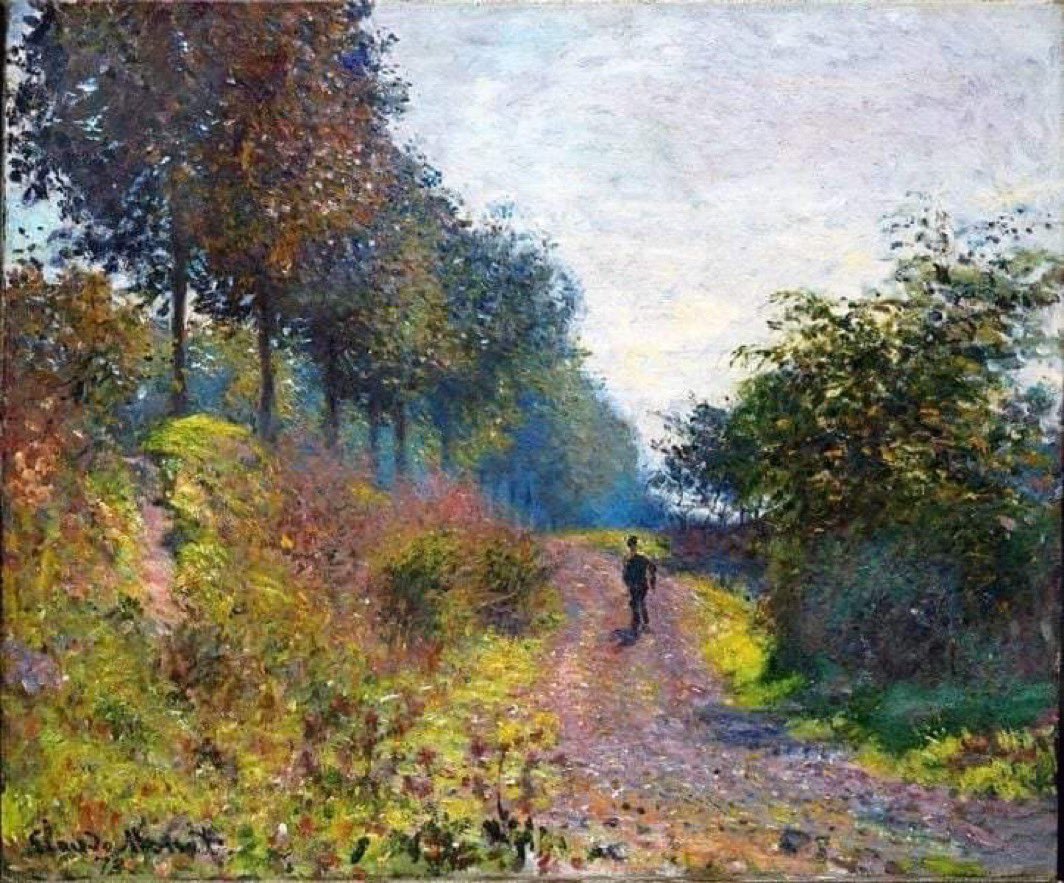 allontanarsio's tweet photo. Claude Monet's colorful paintings https://t.co/PnE4zqmf8r