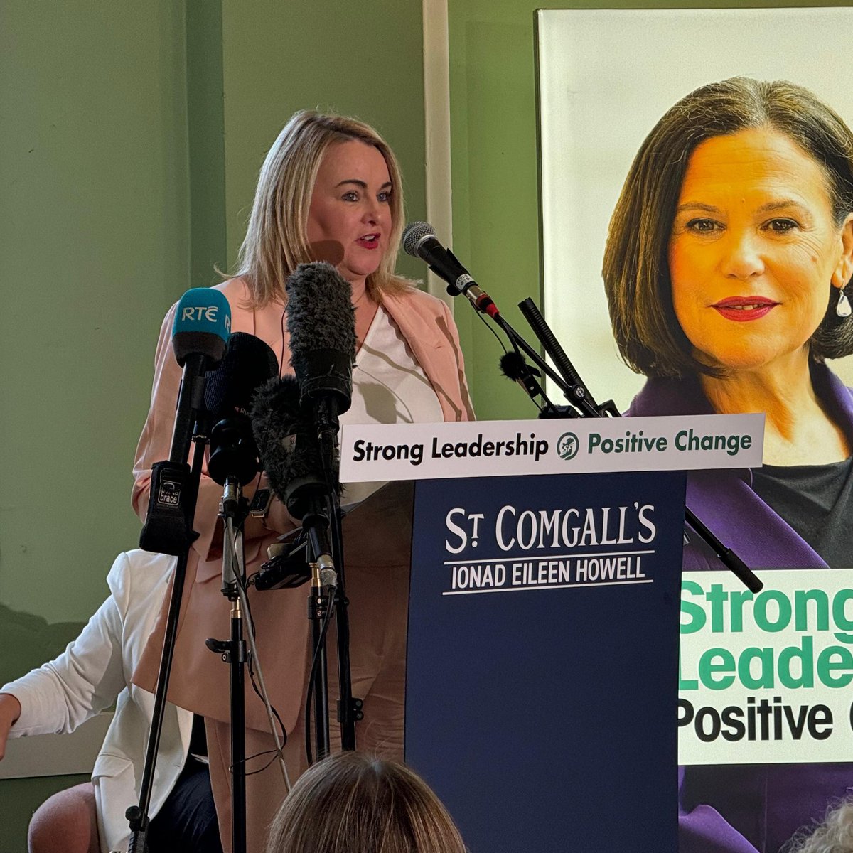 SandraDuffySF's tweet photo. Today we launched the Sinn Féin manifesto for positive change.

This election is your opportunity to send a clear message about what you want for the future.

To endorse strong leadership and our commitment to work for all.

On Thursday July 4th, Vótáil Sinn Féin X https://t.co/l5au0oBC68