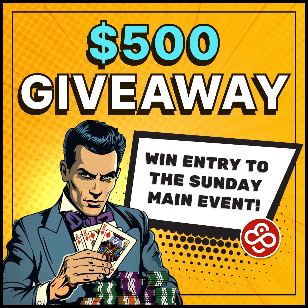 🔥$500 Sunday Main Event #Giveaway 🔥

How to Enter 👇

1⃣ Follow <a href="/CoinPoker_OFF/">CoinPoker</a> 
2⃣RT this post 
3⃣Comment with your CoinPoker username  

Tournament Info: 
GTD prize pool = $80,000 
Sunday, June 9th, 19:00 GMT  
End of the Giveaway? Friday, June 14th, 14:00 GMT  

Don't have a