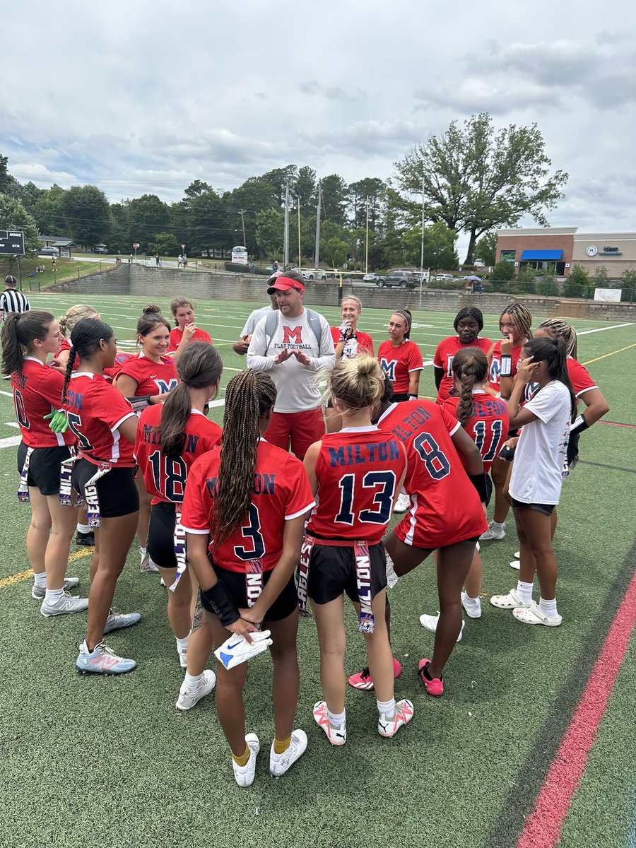 Milton High School Flag Football (@miltonflag) on Twitter photo First summer tournament complete.  Way to go Lady Eagles!ππΎββοΈββ‘οΈπ¦
π First summer tournament complete.  Way to go Lady Eagles!ππΎββοΈββ‘οΈπ¦
π