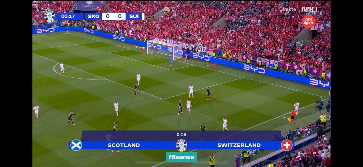 KSordal's tweet photo. Vi er i 2024 og enda klarer ikke @NRKno  eller @tv2sport å oversette grafikken til norsk. #nrksport #2fx #2em #nrk https://t.co/SqVAqlelgc