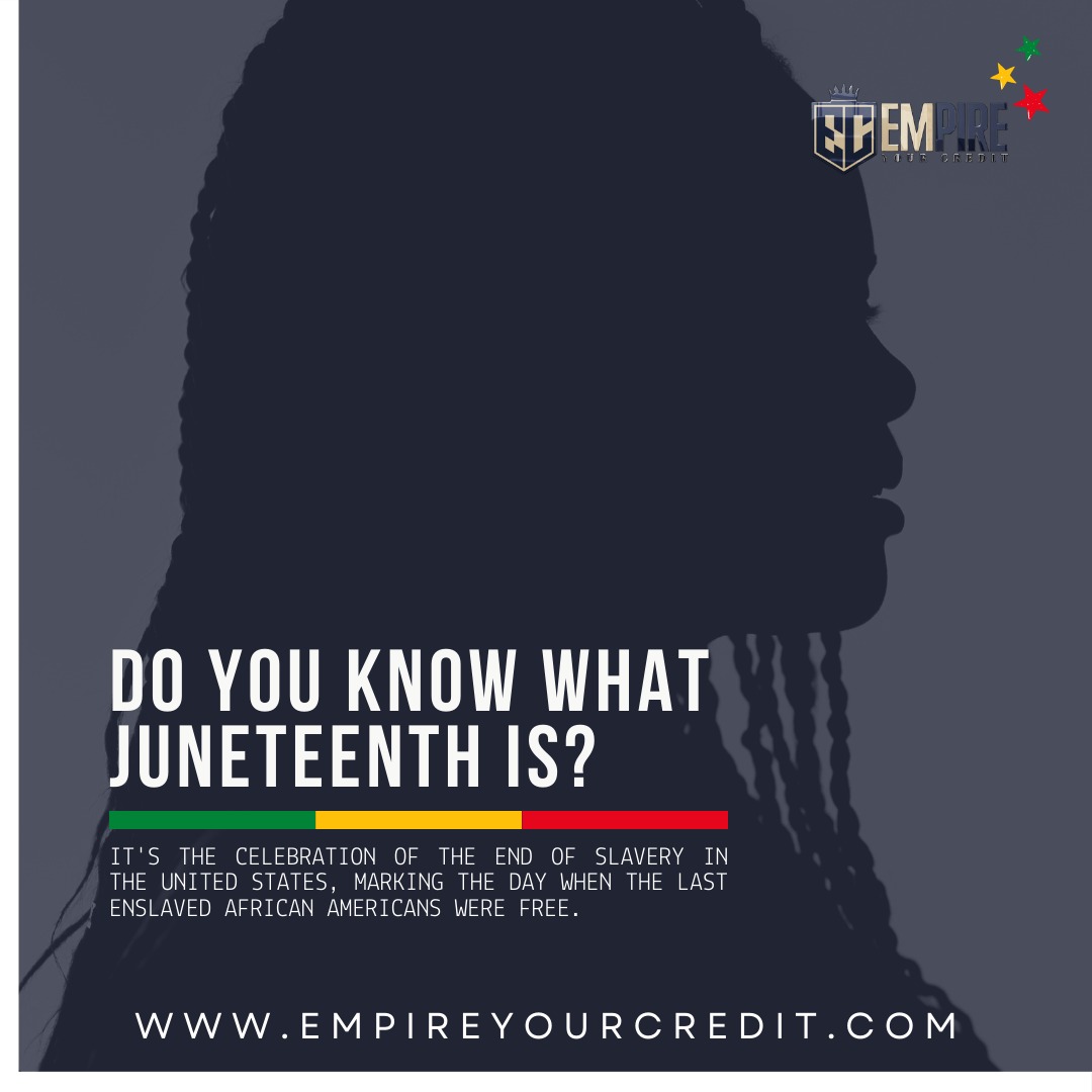 EmpireYouLLC's tweet photo. 📷 Celebrating Freedom: Happy Juneteenth! 📷
Today, we honor Juneteenth, the day that marked the end of slavery in the United States. On June 19, 1865, news of emancipation finally reached the last enslaved African Americans in Galveston, Texas📷📷📷
#Juneteenth #FreedomDay https://t.co/ibWGpEzNzs