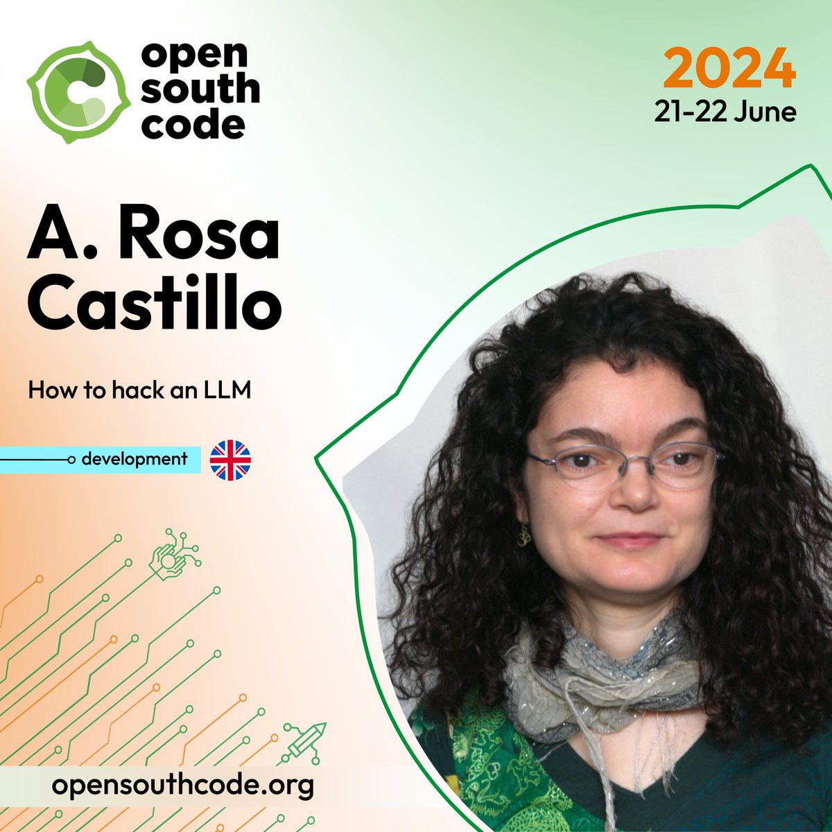 Join us at  #OpenSouthCode24. ⚡<a href="/rosacastilloPhD/">A. Rosa Castillo PhD</a> will be hosting a workshop titled ‘How to hack an LLM’. 22 de junio 10:00h 📌#Development #OpenSource
👉opensouthcode.org/conferences/op…