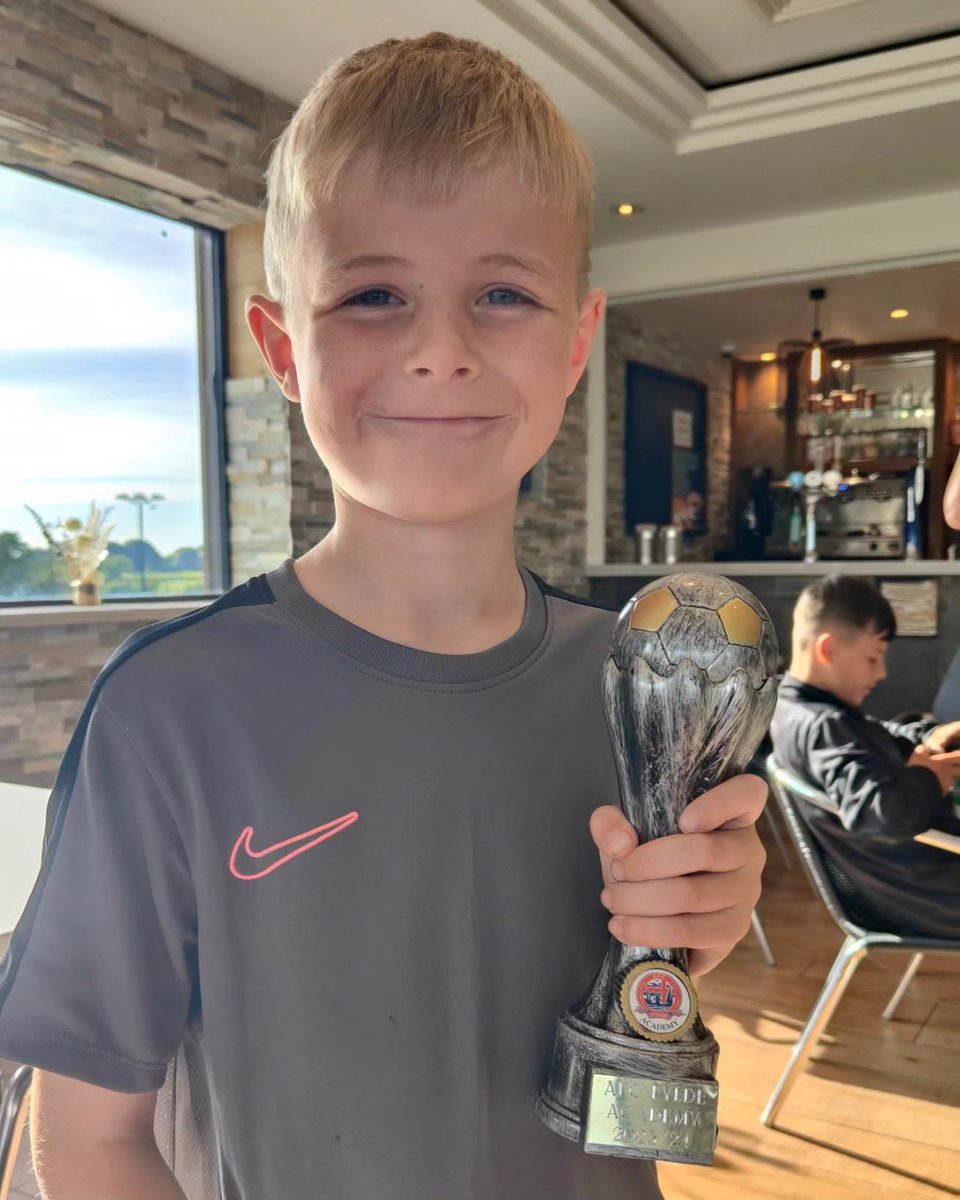 Myerscoughreds's tweet photo. Presentation Night for my boys. 

Bursting with pride 🏆⚽
@AFCFylde 
#afcfylde #coaster #jpl #borntobefylde  #academyfootball #alfiemoore #henrymoore https://t.co/mZUL7NY0dr