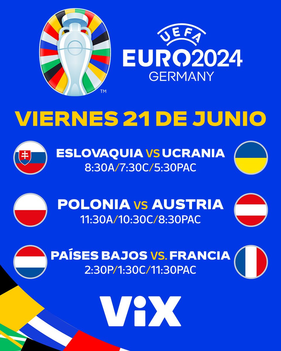 redes_TUDN's tweet photo. Los viernes son pa disfrutarse y NADA MEJOR QUE LA #EuroEnVIX para hacerlo😌😏😎

No le busques, es aquí donde se vive la pasión del mejor futbol del planeta tierra👇🫡🫶

🇺🇸Por @VIX: https://t.co/tiVDfE14l9🇺🇸 https://t.co/mJWl8yTljB