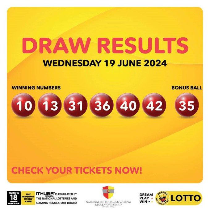 Draw Results for (19/06/2024)