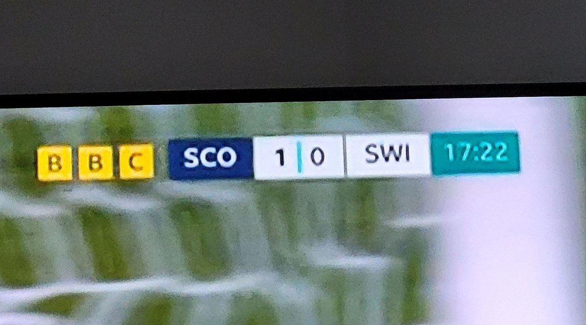 Scotland have taken the lead against SW1, who presumably do their training in St James's Park.
#SCOSWI #EURO2024