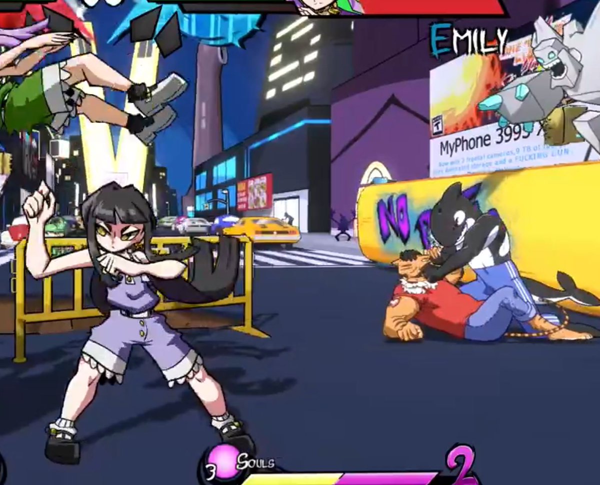 Look I know <a href="/FrostFireGame/">FrostFire -Battle Frenzy-</a> is gonna be actual fire because it led me to creating a screenshot called RockManWatchOrcaManBeatTigerMan.jpg......and that's just the stage background #FGC #gamedev