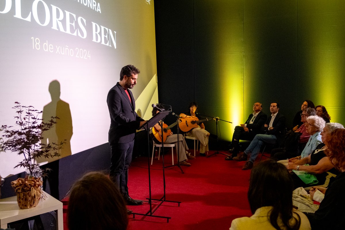 agapi_comunica's tweet photo. III Premio de Honra Dolores Ben para Rosa Moledo celebrado onte en @Cinemarfilms Grazas a Lula Mora Duo e @EGEDA_Comunica por acompañarnos!! @agapi_comunica https://t.co/6djme2Sn3f