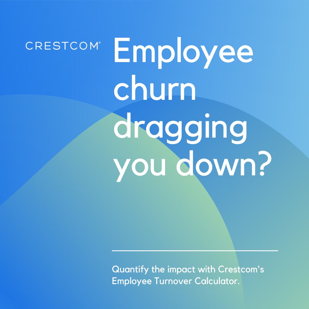 crestcomleaders's tweet image. Turnover is a silent profit killer. Get ahead of the curve by calculating the true cost of employee churn with our comprehensive Employee Turnover Calculator. 

crestcom.com/employee-turno…

#Crestcom #ProfitabilityMatters #EmployeeRetention