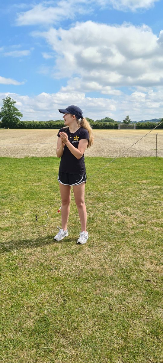 We couldn't do the Chippenham Games without our amazing volunteers 😎 Big shout out Miss Tame, running the mini marathon 🥰