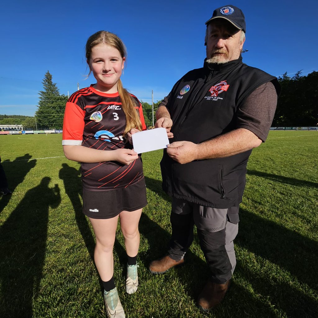 Player of the League final Zara Donnelly <a href="/TattyreaghGaa/">Tattyreagh GAA</a>