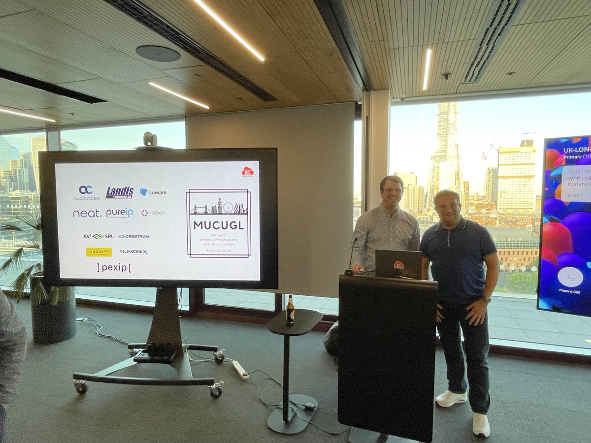 MUCUGLondon's tweet photo. Great to see so many of the @EmpoweringCloud community at tonight's session!

Thank you to @adamjacobs, MVPs @thegrahamwalsh and @tomarbuthnot and to Robbie Ronnie and Marius Nilsen for sharing their #MicrosoftTeams and #Microsoft365 insights with us all! https://t.co/hqcOI1huVC