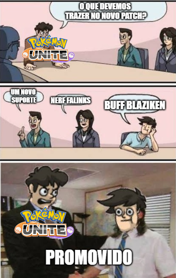 PokeUNIDOS's tweet photo. PATCH NOVO, IDEIAS EXCELENTES!!!
#blaziken #pokemon #pokemonunite #pokemonmeme #pokememe #babymazo #pokemonbr #pokemonbrasil #punite #meme #memes #lucario https://t.co/7hNPC5fqVJ