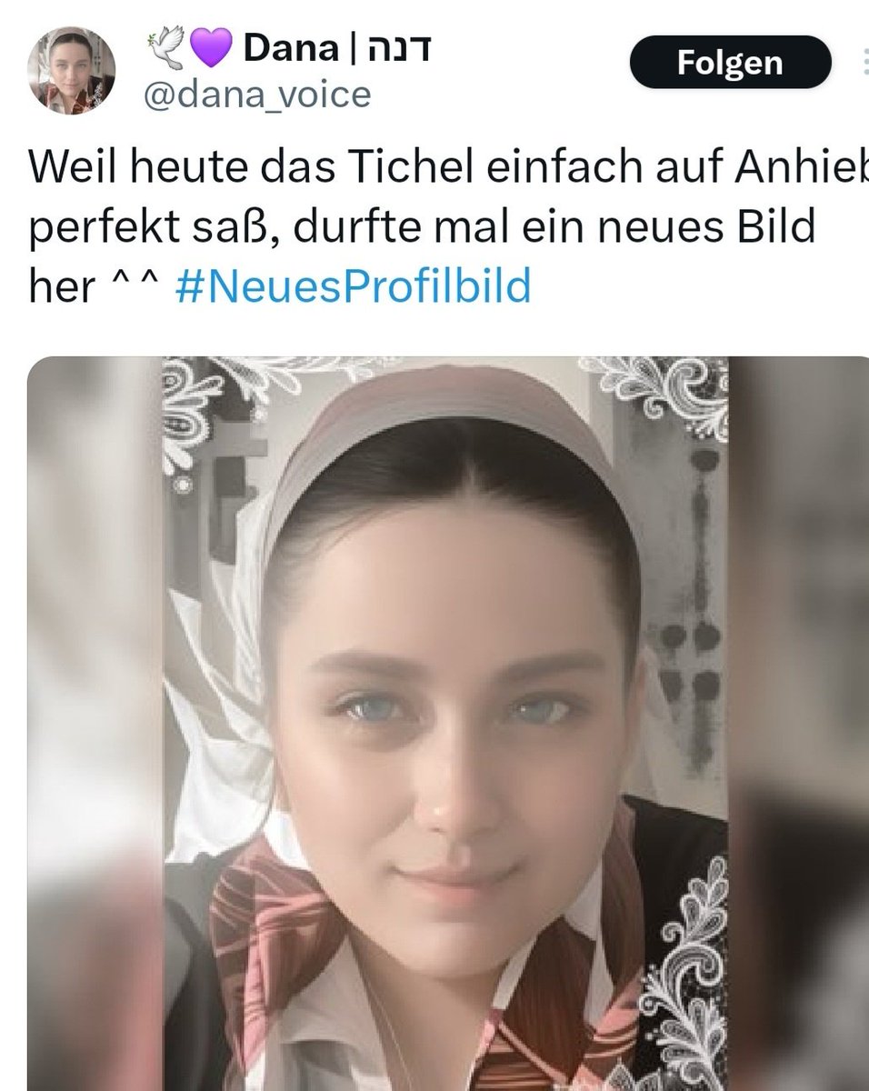 Atelier_Ti's tweet photo. In diesem letzten Thread zum Thema geht es um den Account Dana_voice. Auf Twitter ist sie seit Januar 2024 und tritt hier als orthodoxe, antizionistische Jüdin auf, die jüdisch aufgewachsen ist und bereits als Kind Erfahrungen mit Antisemitismus machte. ⬇️ 1/ https://t.co/QCSmc62sqb