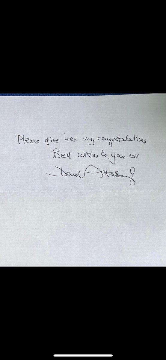 Sir David Attenborough replied to our Year 5 children who told him about their excitement at catching on camera the grass snake and frog. How amazing is that! <a href="/0to19BCPSchools/">0-19 Team Bournemouth, Christchurch & Poole</a> <a href="/BBCSpringwatch/">BBC Springwatch</a>