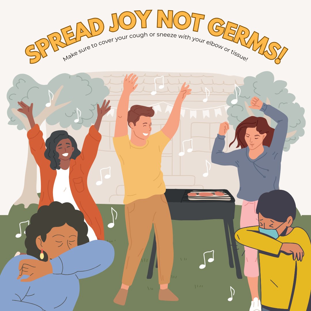 Happy first day of summer! Make sure to help stop the spread of germs! Always cover your mouth and nose with a tissue or your elbow when you cough or sneeze.

#VaxMN #minneapoliscommunity #healthresources #COVID19Care #HealthSupport #HealthEducation #communityresources