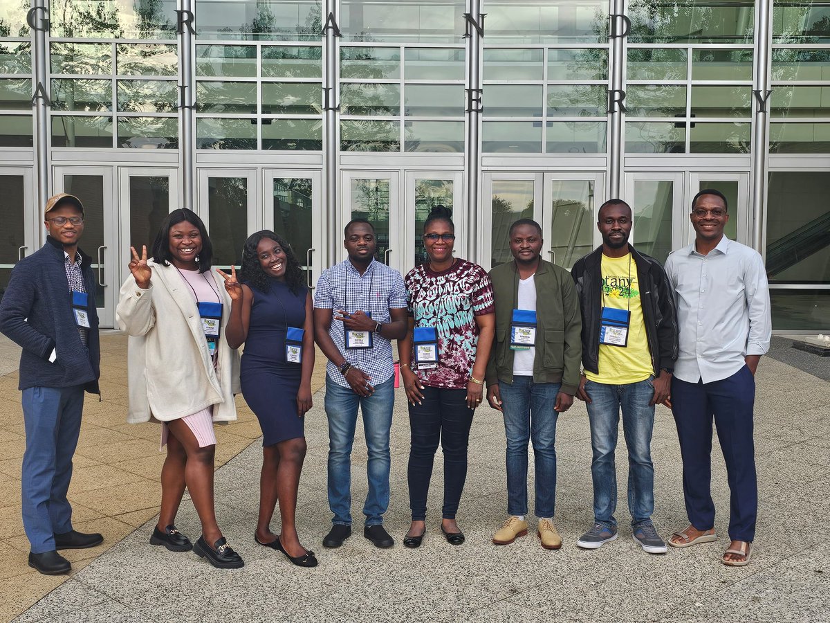 I’m also glad meeting one BSA students’ representative in person <a href="/ajayibenmi/">Benjamin Ajayi</a> and other fellow Nigerians doing cool stuff in Botany.

In the same vein networking with different kinds of people doing cool stuff in Botany was my highlight for #Botany2024