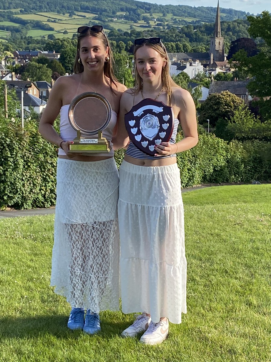 Congratulations to Annie who was our Sportswomen of the Year 2023-4 and Evie who was awarded the Waller Shield at the Celebration of Sport tonight #rolemodels