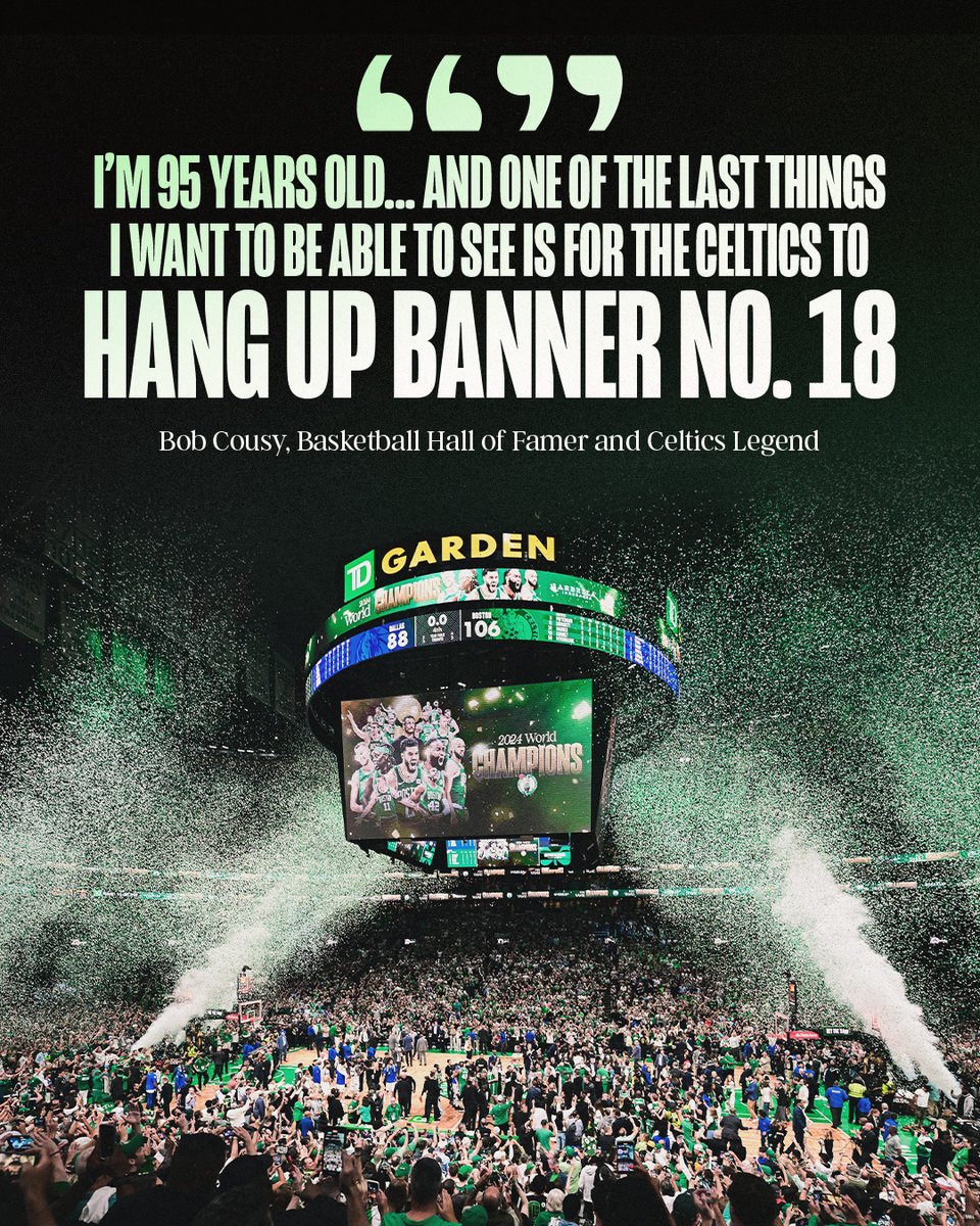 celtics's tweet photo. Got another one for Cooz 💚 https://t.co/dcVD73qALJ