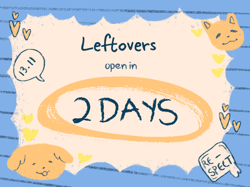 💙 2 DAYS 💙

Two days until leftover sales! If you love namgi, be sure to check out our store for zines, stickers, photocards, enamel pins, and more! 🐨