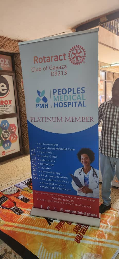 RGayaza's tweet photo. We are proudly mothered by the rotary club of gayaza and sponsored by people's medical hospital https://t.co/Z1ISKtKGGH