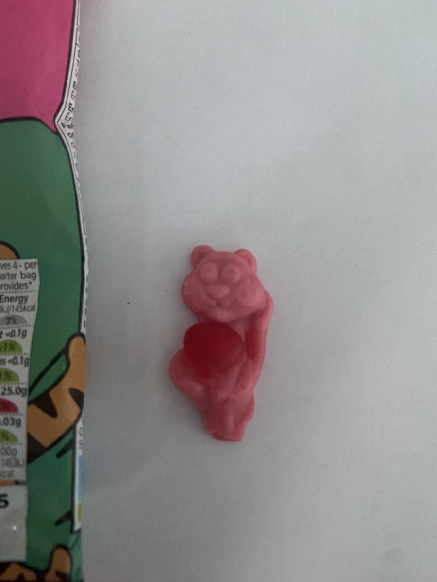 RealAleDave's tweet photo. @marksandspencer hi, who’s this little fella that snuck into my Percy pigs? https://t.co/WE0ijj9HlQ
