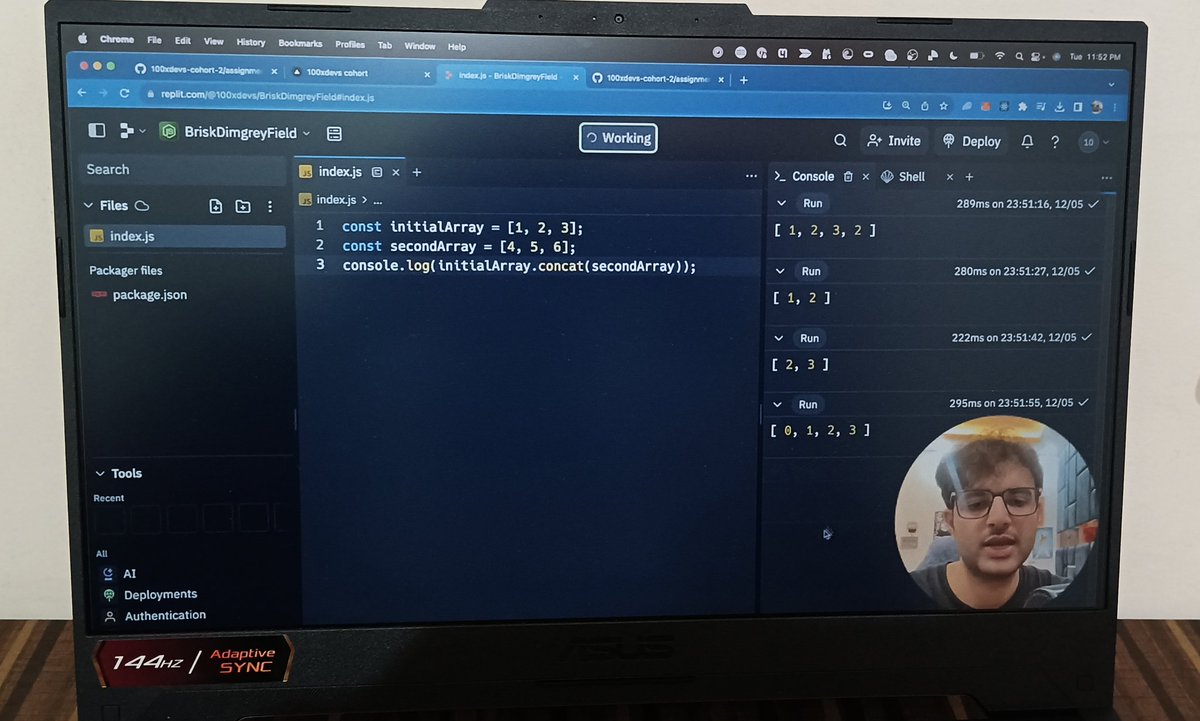 rohittt_mali's tweet image. 🚀 I started my web development journey with Harkirat's cohort but had to take a break after Day 4 to focus on exams. Now that exams are over, I'm excited to resume and continue learning! 📚✨ #WebDevelopment #CodingJourney #BackToCoding #Tech
Day 5 :- Basic JS APIs
