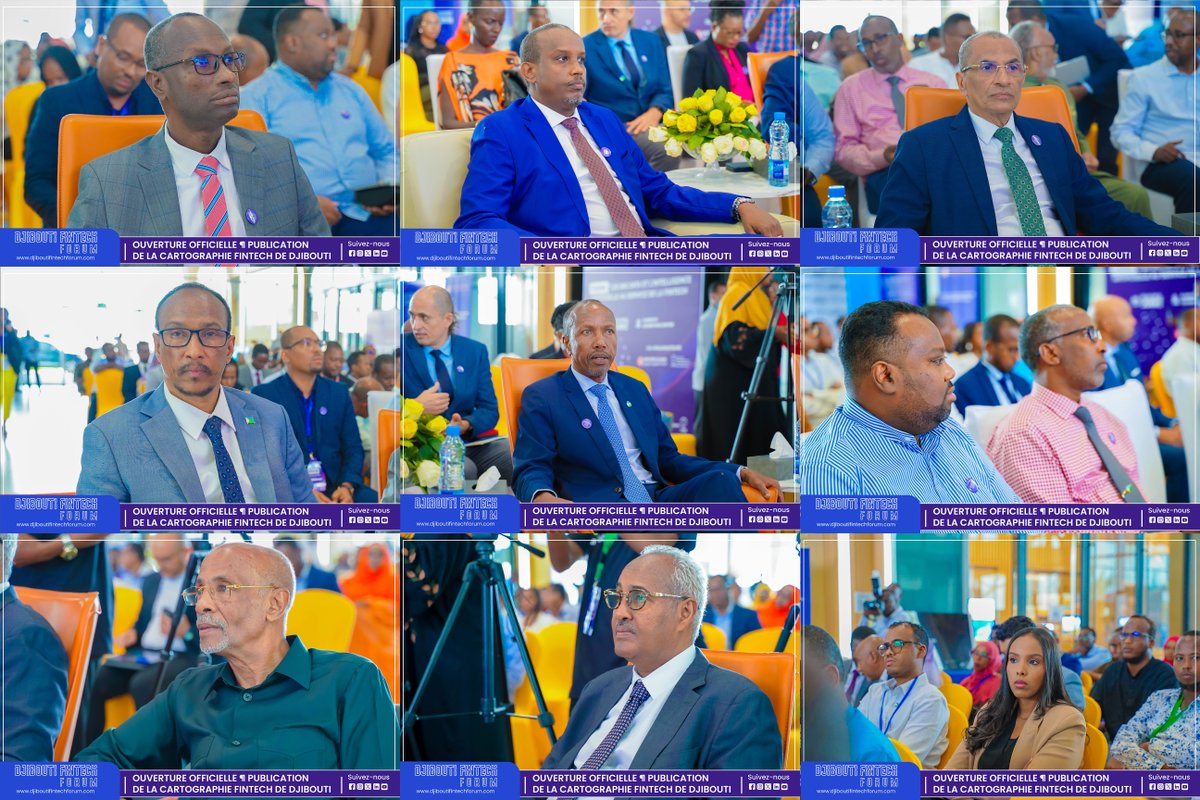 Dj_FintechForum's tweet photo. 🌟 Cérémonie d'Ouverture de la 2ème édition du Djibouti Fintech Forum !

📸 Revivez les moments forts de la cérémonie ci-dessous et restez connectés pour les prochaines sessions passionnantes !

➕d'infos 🌐 https://t.co/XDVHDcKCLI

#Djibouti #DFF2024 #Fintech https://t.co/5uecG9pAiK