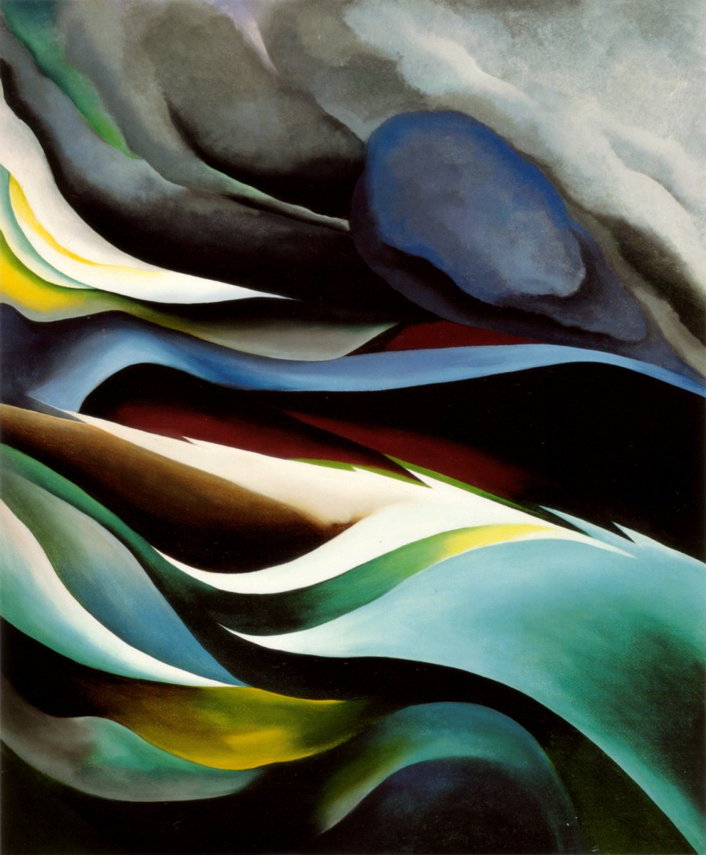 "From the Lake". Georgia O'Keeffe. 1924.