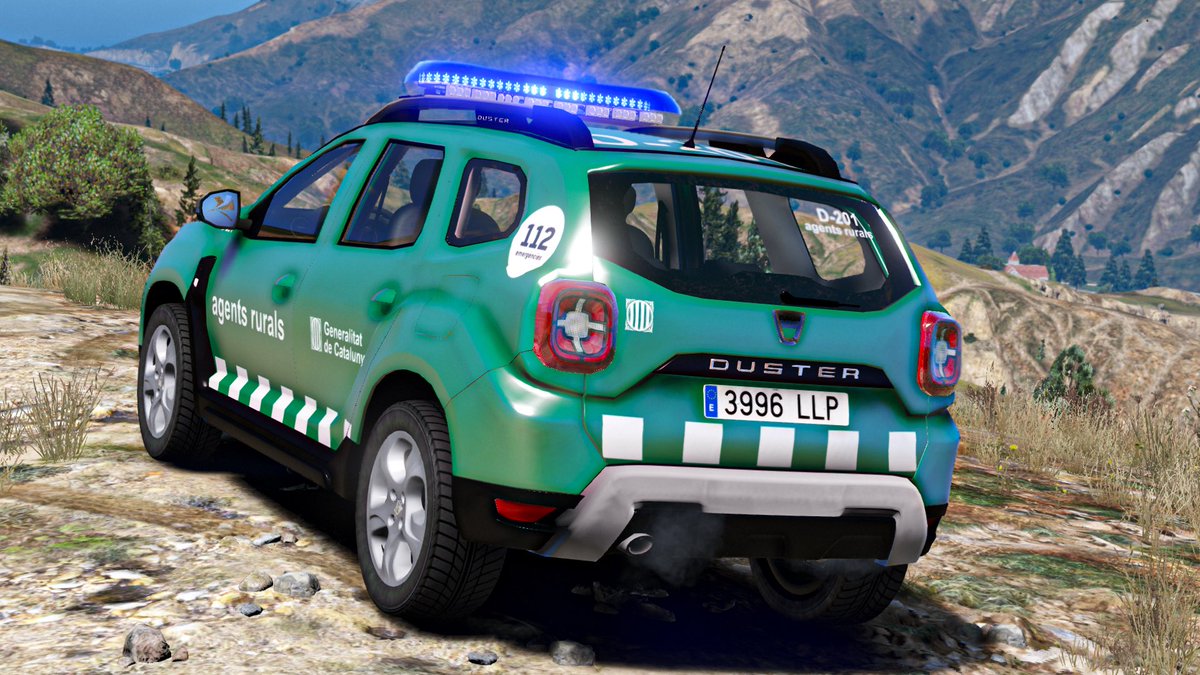 didixmods's tweet photo. Dacia Duster Agents rurals a Gta V @agentsruralscat 

#dacia #daciaduster #agentsrurals #catalunya #cataluña #generalitatdecatalunya #españa https://t.co/nuwI8FVo5U