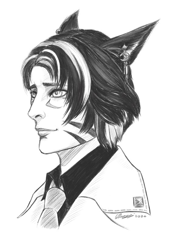 Ryuuza_Art's tweet photo. Just finished matching #pride2024 commissions featuring Emet-Selch and @ZoeGears' Wol Faulkner 🥹❤️
#FFXIVArt
----
I'm doing these for charity throughout June, see the replies for details if you're interested! 👇 https://t.co/ZDJLw1rdus