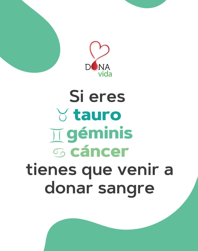 ¡Atención a todos los signos que están a punto de cumplir años o acaban de cumplir!

¿Quieren asegurarse de tener un año extra de buena karma?

¡Vengan a donar sangre y terminen su semana con el pie derecho (y curitas en ambos brazos)! 😄🩸