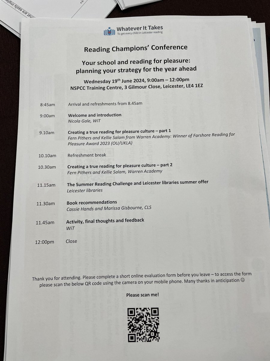 We presented our reading for pleasure journey to Leicester colleagues at the <a href="/LeicesterWiT/">Leicester WiT</a> Leicester Reading Conference this morning! We explored texts linked to <a href="/NottsRW/">Nottingham Refugee Week</a> with our very own book blanket to begin conversations about reading. Thank you <a href="/InspireELS/">Inspire ELS</a> for the books!