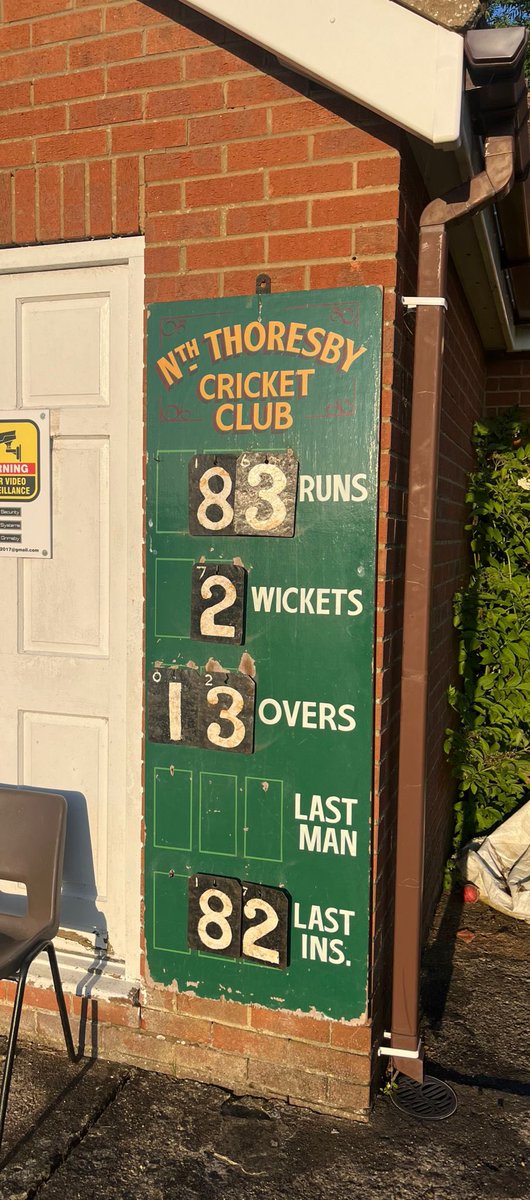 RESULT !!!
 
8 wicket win for the boys, progressing into the next round with ease!

Great batting from L.Mosley (52*) and J.Holmes (23*).

#UTBHCC