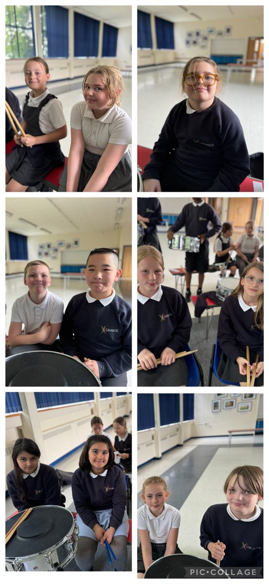 Year 5 had a busy music lesson today. We have been rehearsing for our performance! Can’t wait to see you there🥁🥁🥁
#GrangeMusic
<a href="/GrangeMissA/">GrangeMissA</a>