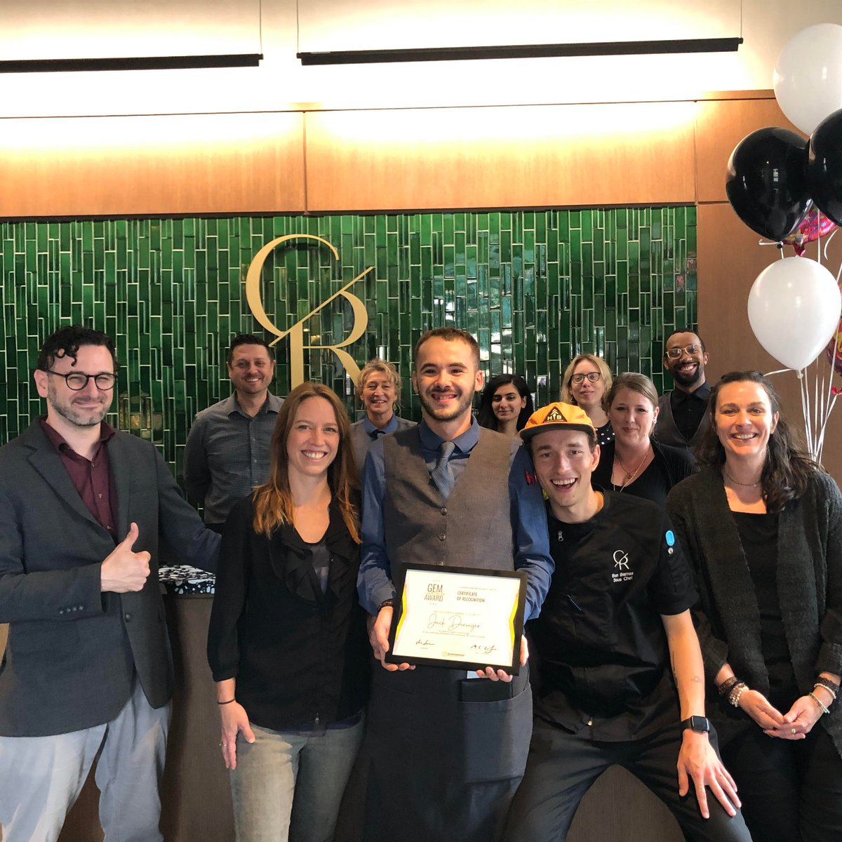 Congratulations to Jack at <a href="/CommissionRow/">Commission Row</a>, our May GEM winner, for displaying our core value of Opportunity! 👏 Our Going the Extra Mile (GEM) Award acknowledges a team member's excellent performance while reinforcing CRG's mission and core values.
